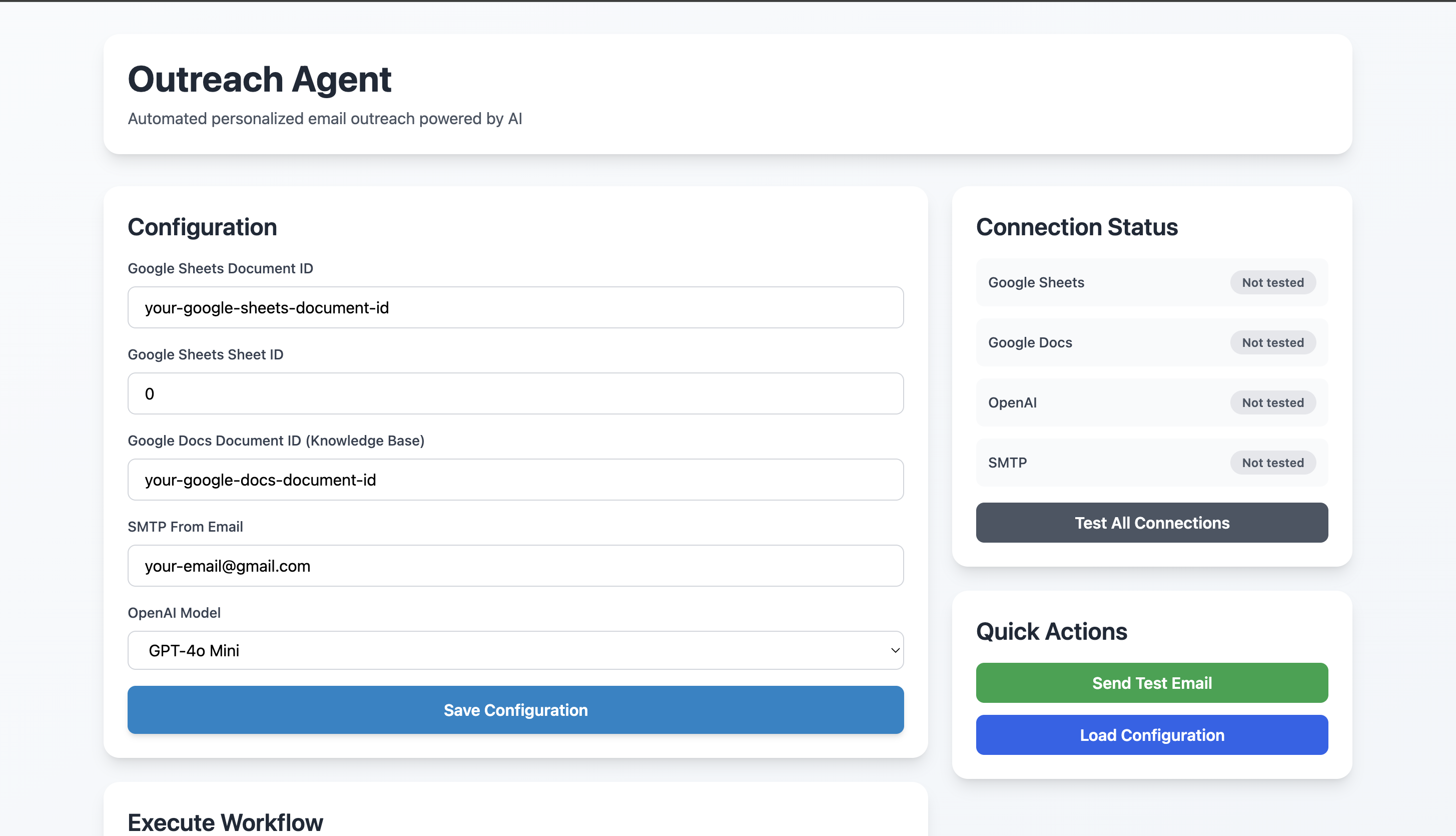 Outreach Agent - Main Product Image