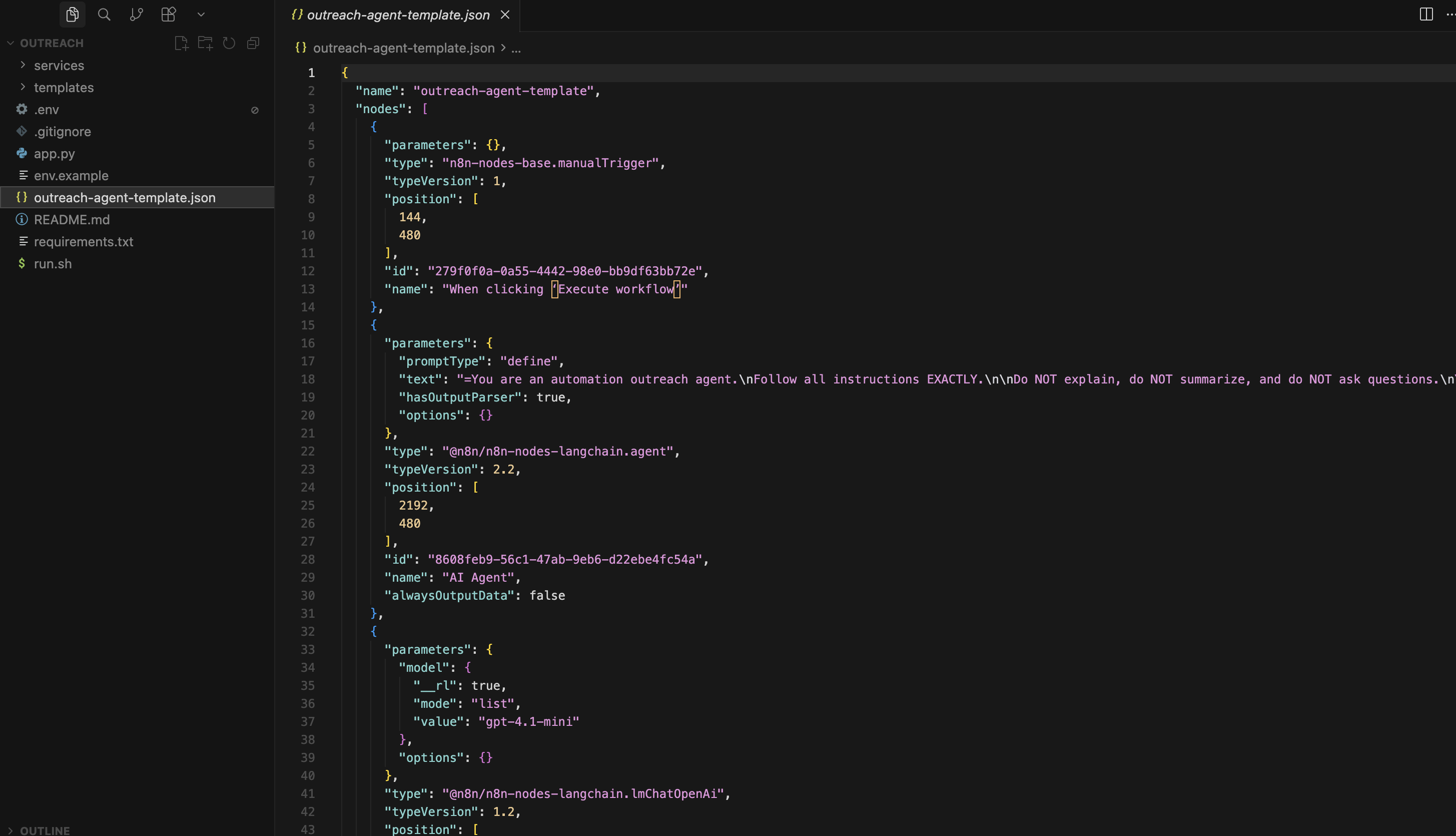 Outreach Agent Dashboard